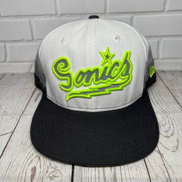 New Era Other - Seattle Supersonics NBA 9Fifty New Era Hat Snapback Cap White Men